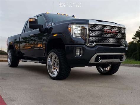 2019 Gmc Sierra 2500 Hd With 24x12 40 American Force Flux Ss And 3312
