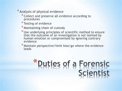 Ppt Introduction To Criminal Forensic Science Powerpoint Presentation