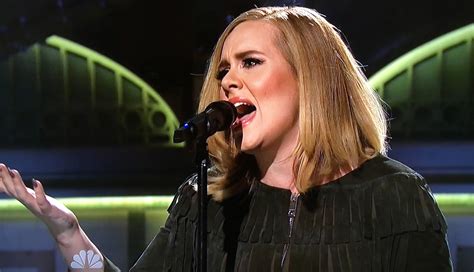 Adele Sings ‘when We Were Young Live On ‘snl Video Adele Saturday Night Live Just Jared