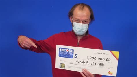 1 Million Payoff For Orillia Man Who Always Plays Encore Ctv News