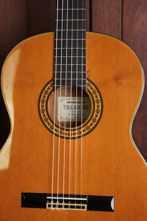 Takamine Model 30 Vintage Classical Guitar Made In Japan Reverb