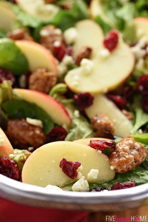 Make social videos in an instant: Holiday Honeycrisp Salad • FIVEheartHOME