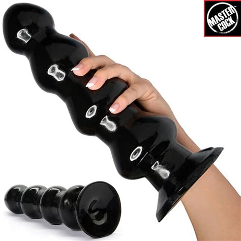 MASTER COCK FOUR STAGE ROCKET DILDO XL Anal Sex Toy Large Butt Plug Suction Cup EBay
