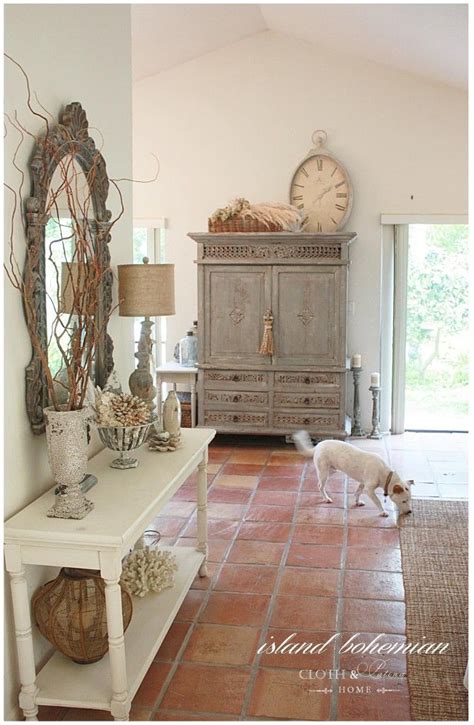 This exquisite bed makes a stunning statement for your shabby chic bedroom. Island Bohemian Summer Decor | Shabby chic decor, Shabby ...