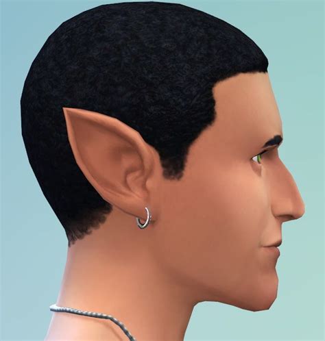 Pointed Ears Added To The Cas Ear Sliders Sims 4 Cc Eyes Pointed