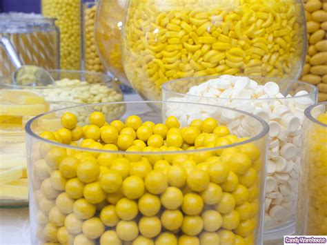 Yellow Candy Buffet Close Up Yellow Candy Displays Can Be Flickr
