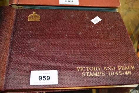 Stamp Album Victory And Peace Stamps Bargain Hunt Auctions Find