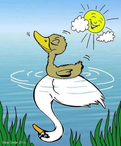 And now they were at home. "The ugly duckling" - Free Books & Children's Stories ...