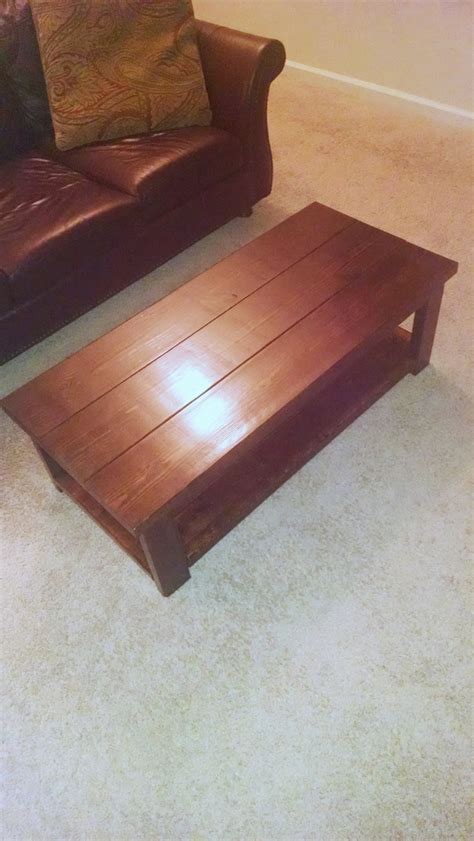 It needs to hold books, magazines, drinks, food — even games on game night. Ana White | Dark Walnut Finish Classic Coffee Table - DIY ...