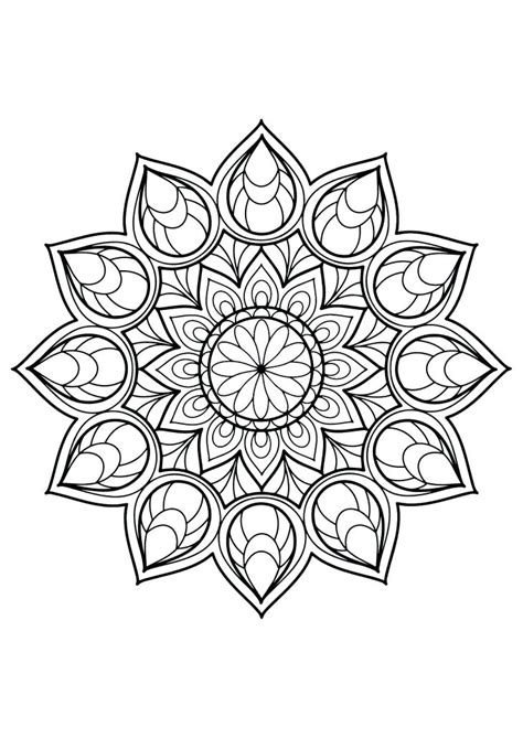 To print the coloring pages from your computer, simply click the print image button in the top. coloring page mandala medium size of coloring page ...