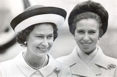 Queen Elizabeth Princess Anne Photos Together Through The Years