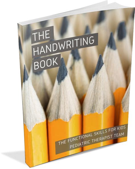 The Handwriting Book The Ot Toolbox