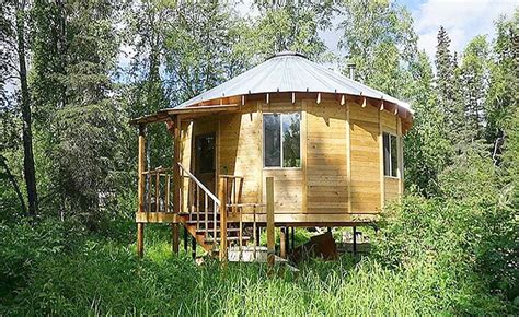 Smiling Woods Yurt Kits For Round Permanent Living Tiny House Blog