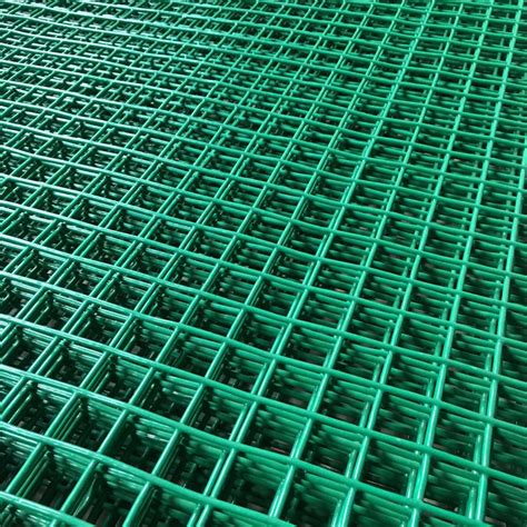 Wire Mesh Panel Fencing Galvanised Pvc Coated Square Rectangular Sheet