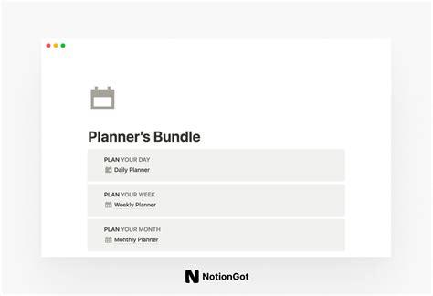 Notion Templates For Weekly Planning Best Notion Templates For