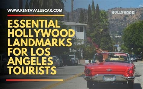 Essential Hollywood Landmarks For Los Angeles Tourists Value Rental Car