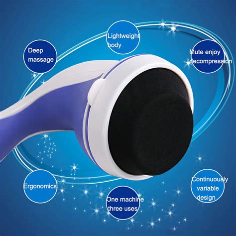 Professional Relax And Spin Tone Complete Full Body Massager With 4 Different Massage Head