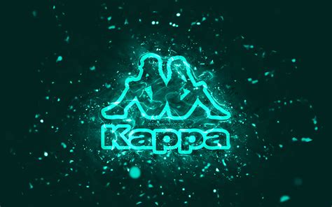 Descargar Fondos De Pantalla Logo Turquoise Kappa 4k Néons Turquoise