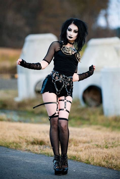 Theblackmetalbarbie Goth Model Gothic Fashion Women Gothic Fashion