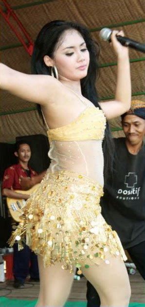Sexy Photo Mela Barbie Dangdut Singer Stage Indonesia Cinema