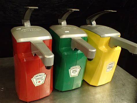 Heinz Ketchuprelish And Mustard Dispensers Mid July New And Used