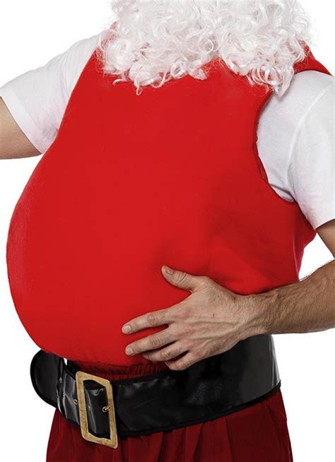 Santa Waistcoat Style Belly Stuffer Fits Chest Size 36 60 Add 14 To Waist