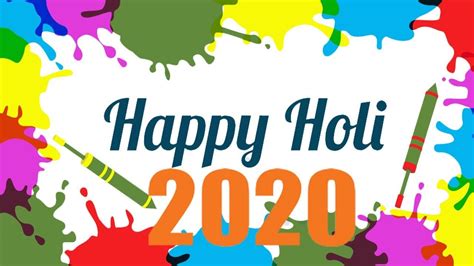 Happy Holi 2020 Wallpapers Wallpaper Cave