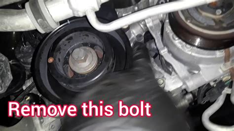 Ford Stretch Belt Install Fusion Fiesta Youtube
