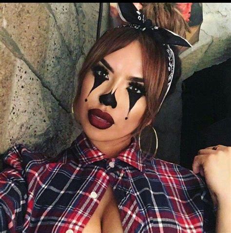 Pin de Cris Jiher en Makeup Costume | Maquillaje halloween sencillo
