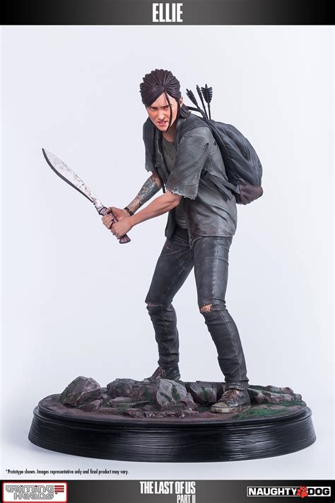 The Last Of Us Part Ii Ellie Stealth Statue Gaming Heads