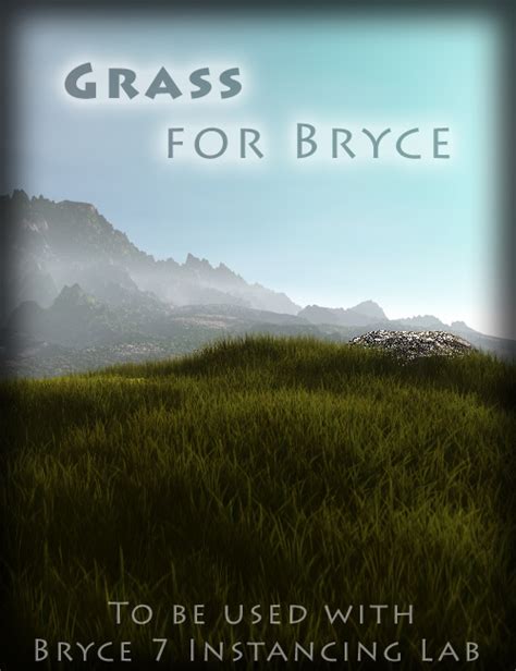 Bryce Instance Grass Daz 3d