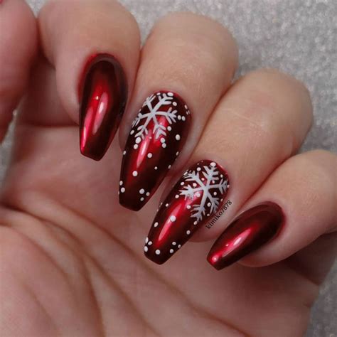 Маникюр Ногти With Images Cute Christmas Nails Snowflake Nail Art Christmas Nail Art Designs