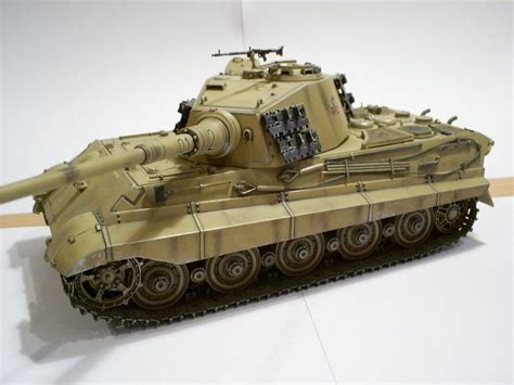 Tanque German King Tiger Production Turret Tamiya Kits Carros