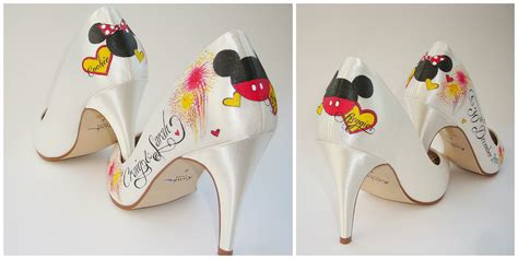 Calling All Disney Fans Check These Wedding Shoes Out
