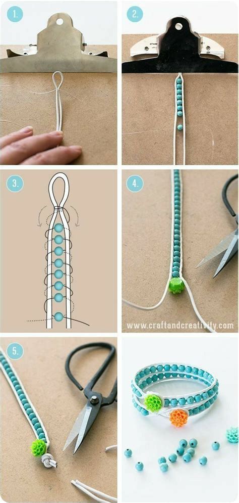 Bisuteria Paso A Paso Cómo Hacer Esta Bella Pulsera Diy Handmade