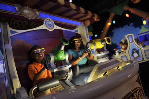 Toy Story Mania Ride At Disneys California Adventure