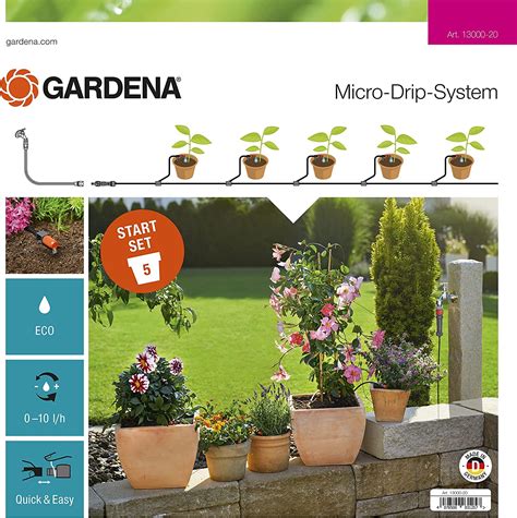 Gardena Start Set Pflanztöpfe S Das Praktische Micro Drip System