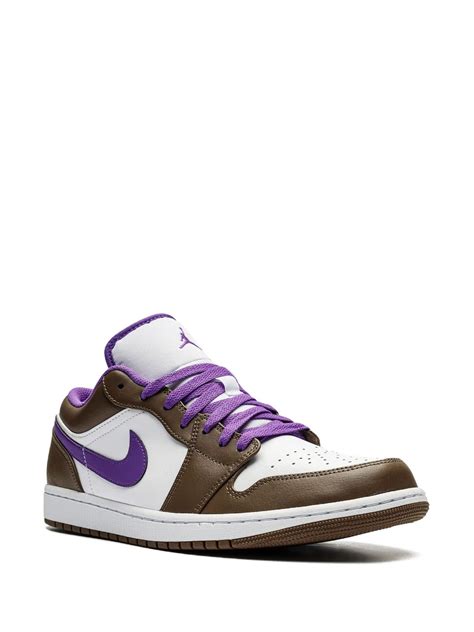 Jordan Air Jordan 1 Low Purple Mocha Sneakers Farfetch