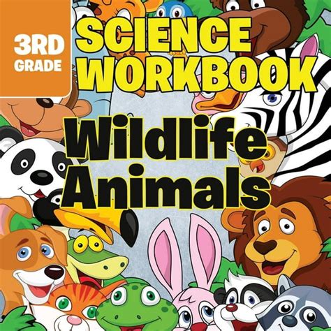 3rd Grade Science Workbooks Wildlife Animals Paperback