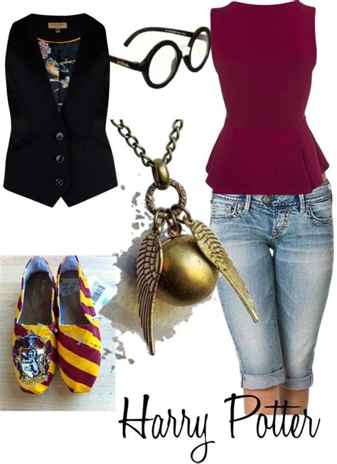 Harry Potter Harry Potter Outfits Fandom Fashion Casual Cosplay