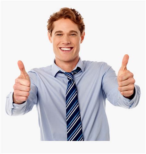 Men Pointing Thumbs Up Png Image Person Thumbs Up Png Transparent