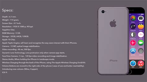 Apple Iphone 7 Concept And Specifications