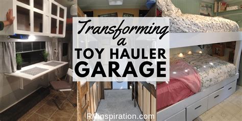 6 Incredible Toy Hauler Garage Transformations Rv Inspiration