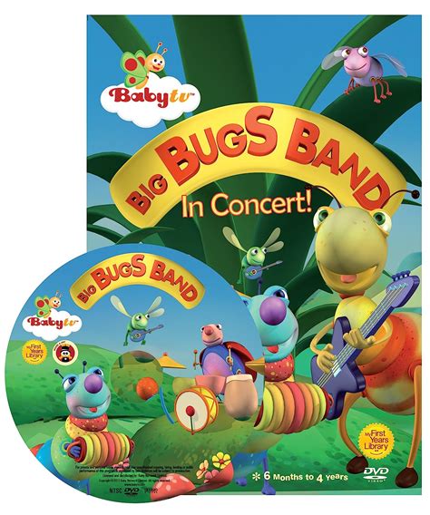 Babytv Dvd Big Bugs Band Movies And Tv