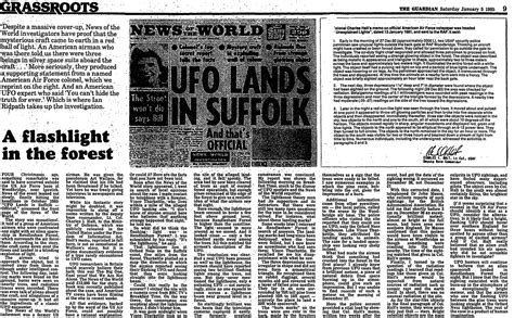 Looking Back Ufos The Guardian