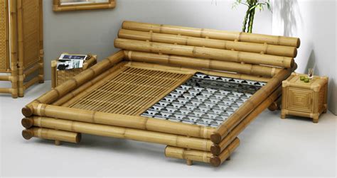Hergestellt aus java / dunkler bambus, mit xl bambusrohren bis zu 14cm umfang! Bambusbetten LEMUR - Bambusbett-Betten-Bambusmöebel ...