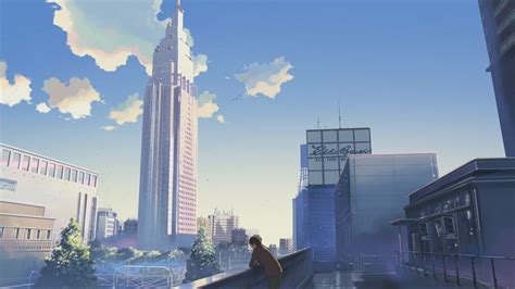 Wallpaper City Cityscape Architecture Anime Skyline Skyscraper