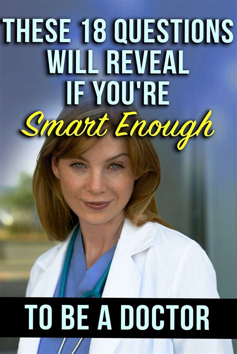 Quiz These 18 Questions Will Reveal If Youre Smart Enough To Be A Doctor Fun Movie Facts