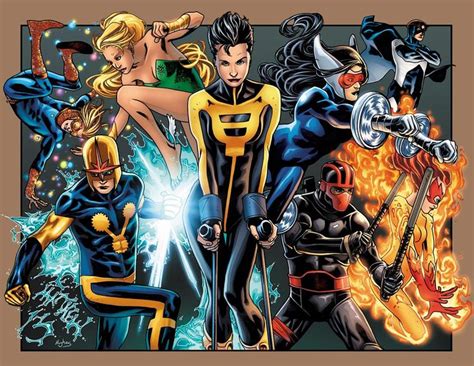 New Warriors By Rosshughes New Warriors Marvel Heroes Marvel Comics Art