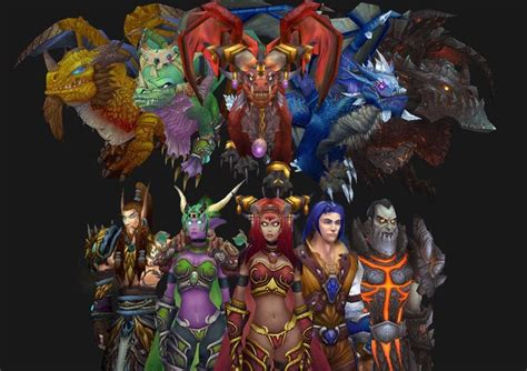 Dragon Aspect World Of Warcraft Characters World Of Warcraft